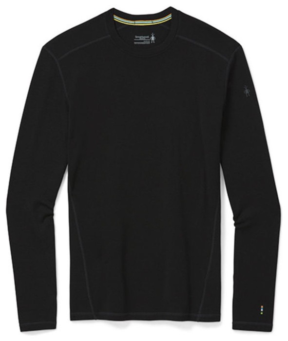Термокофта чоловіча Smartwool Men's Merino 250 Baselayer Crew Boxed, Black