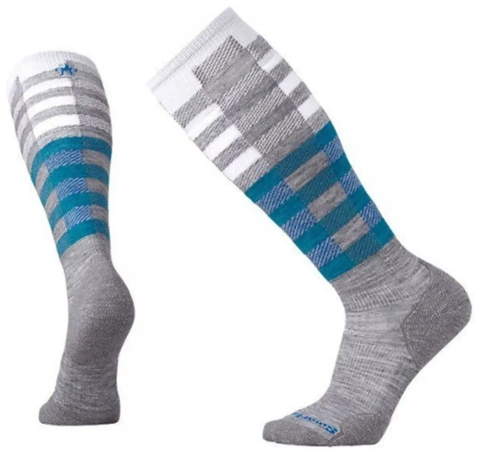 Шкарпетки чоловічі Smartwool PhD Slopestyle Light Ifrane Light Gray