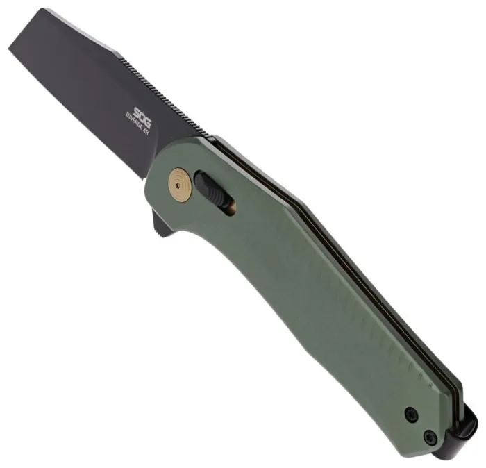 Ніж складаний SOG Diverge XR Sheepsfoot , Forest Green/Black