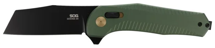 Ніж складаний SOG Diverge XR Sheepsfoot , Forest Green/Black