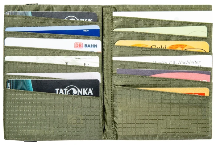 Кошелек Tatonka Card Holder 12 RFID 8, Olive