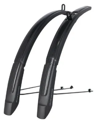 Комплект крил City XLC MG-C41, 26-28", 46мм, чорний, 509гр