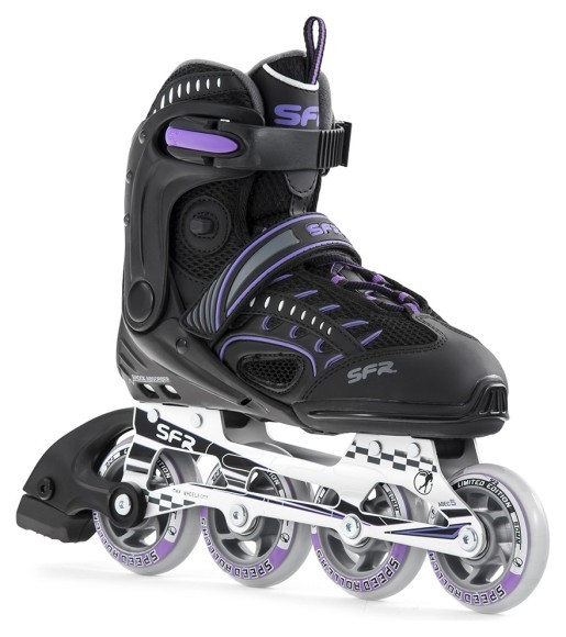 Роликові ковзани SFR RX-XT 38 Black Purple, укр