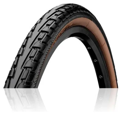 Покришка Continental RIDE Tour, 28", 700 x 47c (45C), 28 x 1.75, 47-622, Wire, ExtraPuncture Belt, 960гр., чорно-коричневий