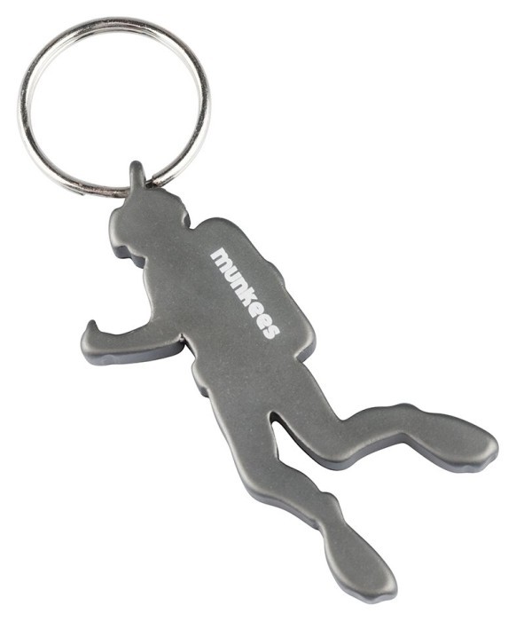 Munkees 3524 брелок-відкривачка Diver grey