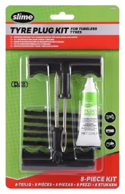 Ремкомплект для безкамерки Slime Tubeless Tire Plug Repair Puncture Kit