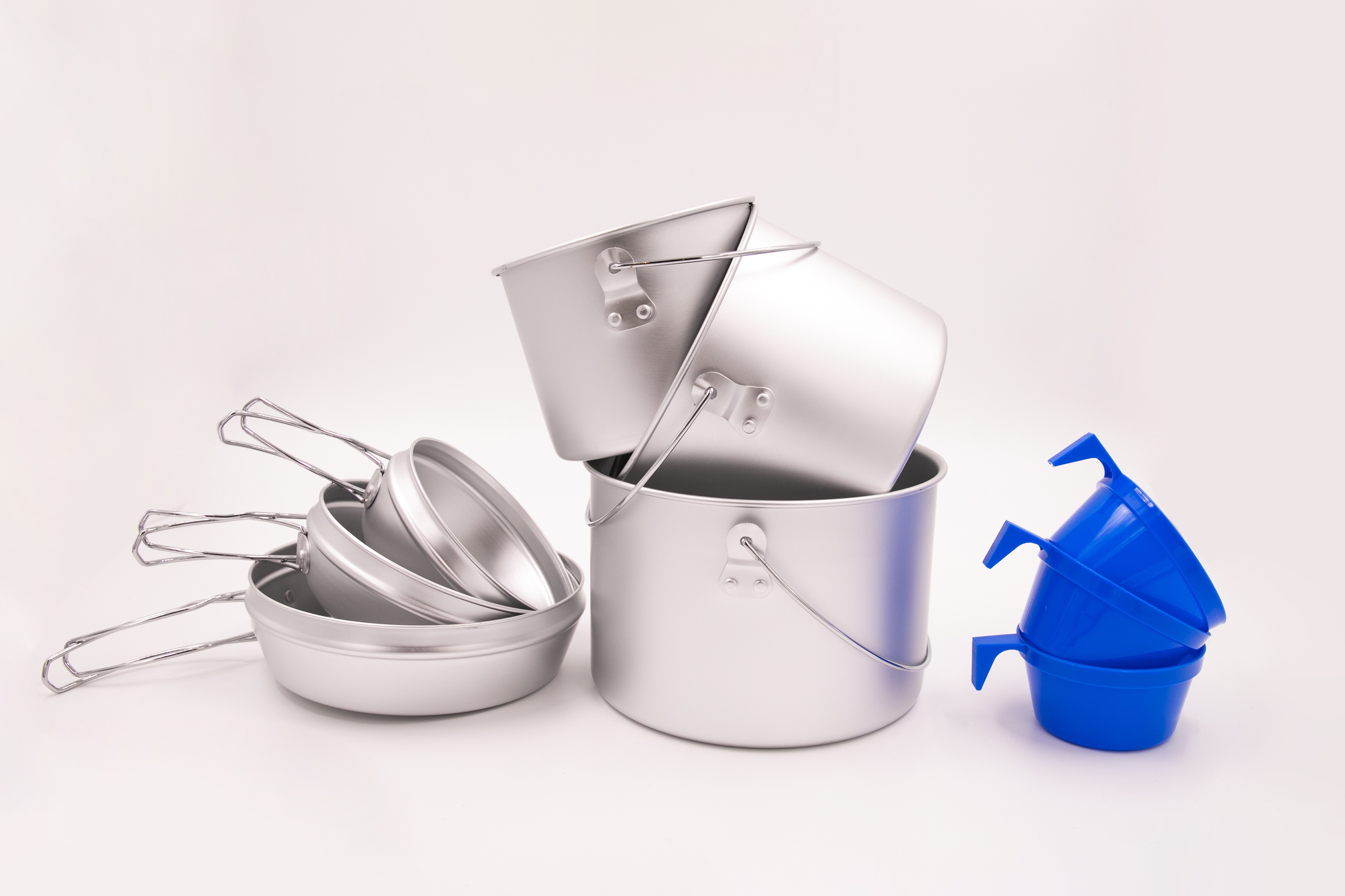 Набір посуду Tramp з алюмінію 1,2/1,9/2,9л UTRC-002, укр, укр