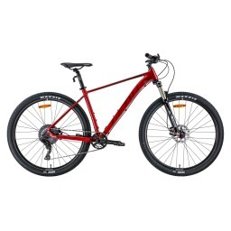 Велосипед 29" Leon TN-40 AM Hydraulic lock out HDD 2022 (червоний з червоним) (21")