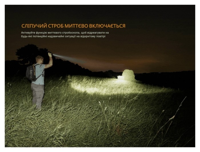 Ліхтар ручний Fenix LD45R, укр, укр