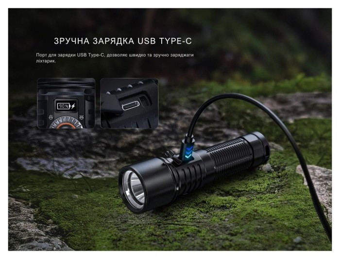 Ліхтар ручний Fenix LD45R, укр, укр