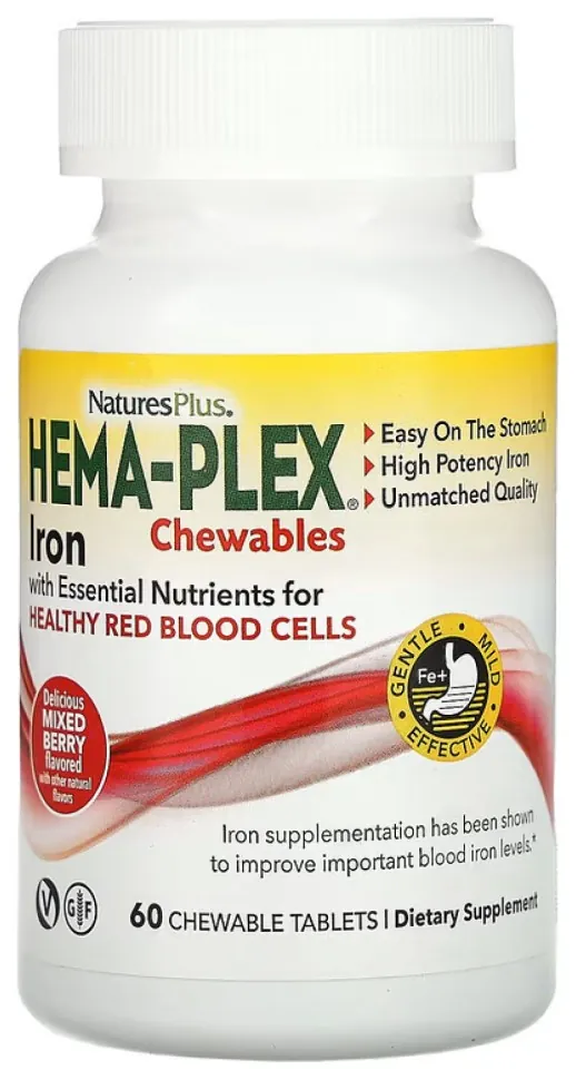 Hema-Plex - 60 chewable tabs (DSN_2023-10-4411)