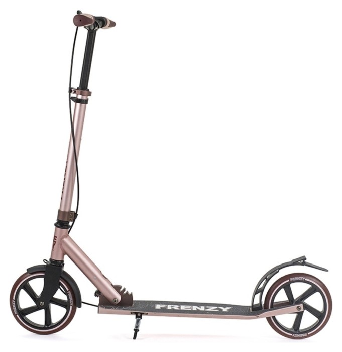 Самокат Frenzy 205 мм Dual Brake Recreational розовое золото