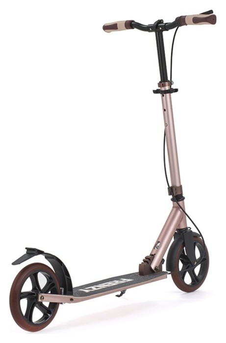 Самокат Frenzy 205 мм Dual Brake Recreational розовое золото