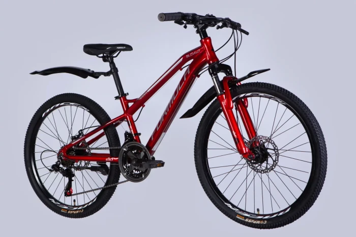 Велосипед AL 24" Formula BLACKWOOD DD FR рама-12,5" красный 2026