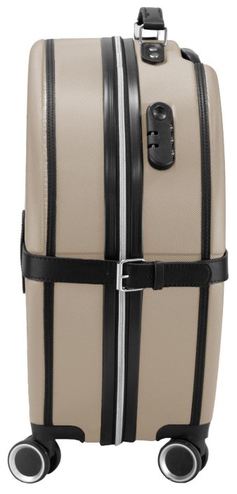 Валіза Semi Line 20" (S) Champagne/Black (T5674-2)