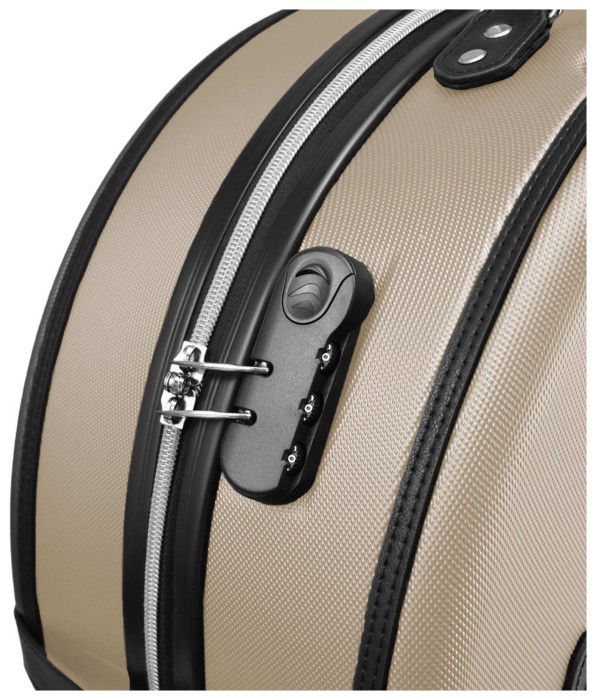 Валіза Semi Line 20" (S) Champagne/Black (T5674-2)