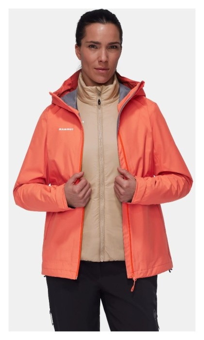 Куртка для туризма Mammut (1010-30880) Alto Light 3 in 1 HS Hooded Jacket 2025