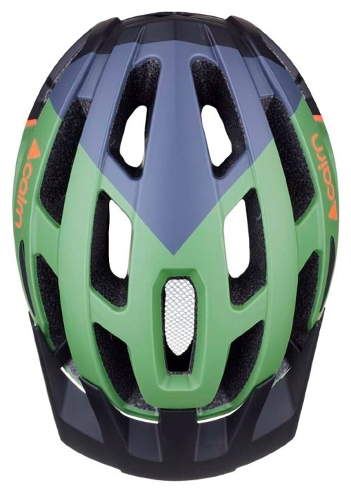 Велошлем Cairn Prism XTR II green clay-black