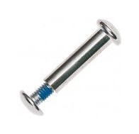 Втулка для колеса PLAYLIFE ( 880167 ) Double Axle Steel, 6mm, L34mm, silver 2023
