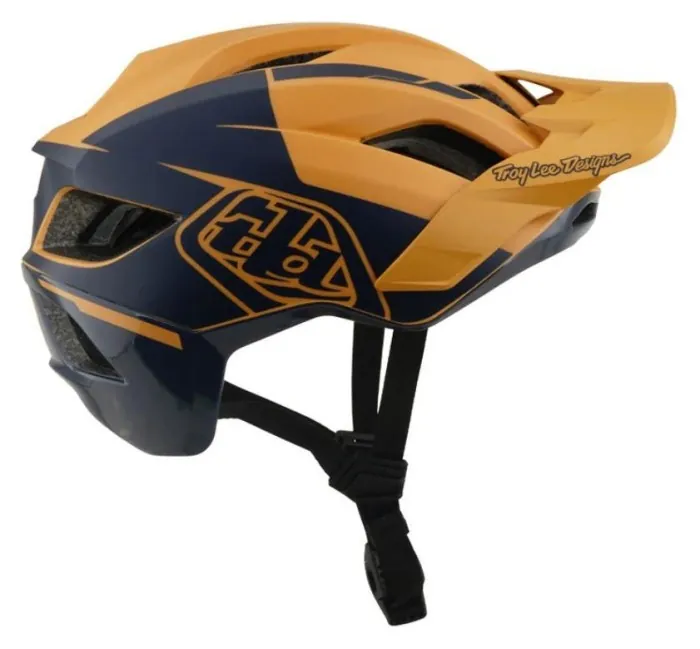 Вело шолом TLD FLOWLINE SE HELMET; HYDRO [MUSTARD / BLACK IRIS] XS/S