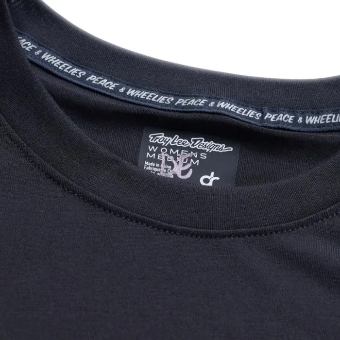 Джерси TLD WOMENS LILIUM RIDE SS TEE; SIGNATURE [BLACK] M