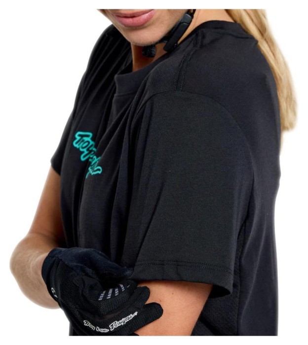 Джерси TLD WOMENS LILIUM RIDE SS TEE; SIGNATURE [BLACK] M