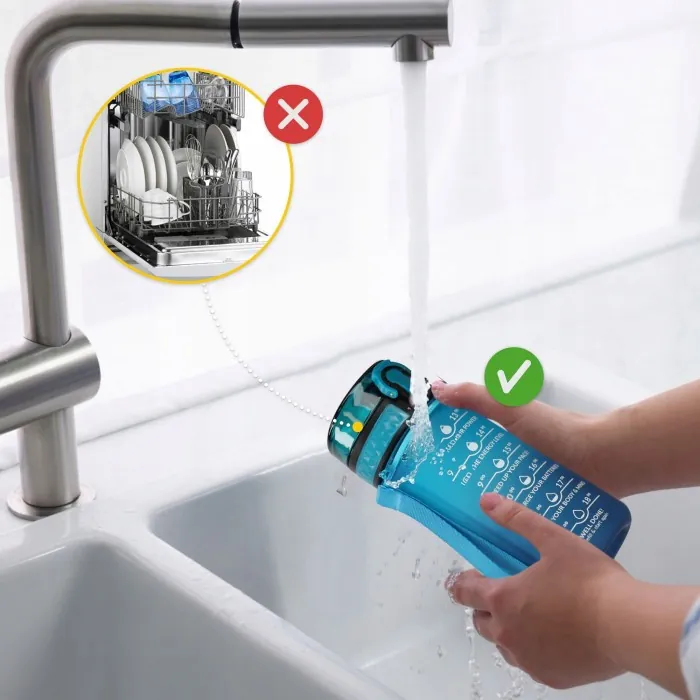 Бутылка для воды спортивная 4FIZJO 500 мл Sky Blue/Blue (P-5905973400732)