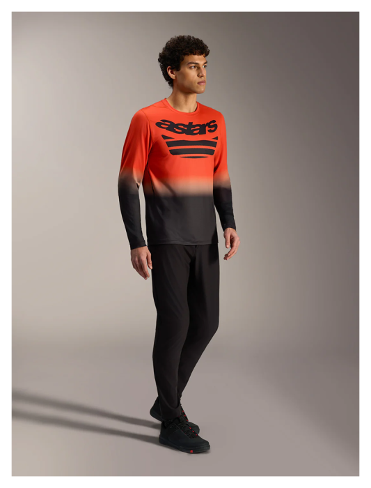 Джерси Alpinestars A-DURA ASTARS LS JERSEY 2.0 WHITE/BLACK, M
