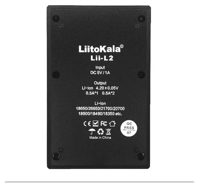 Універсальний зарядний пристрій LiitoKala Lii-L2 на 2 канали