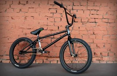 Велосипед трюковий BMX - Kench Hi-Ten Black (2023)