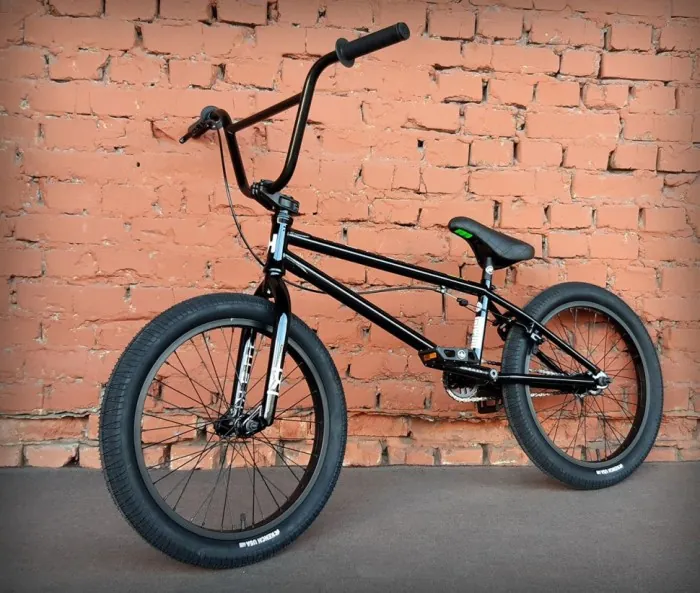 Велосипед трюковий BMX - Kench Hi-Ten Black (2023)