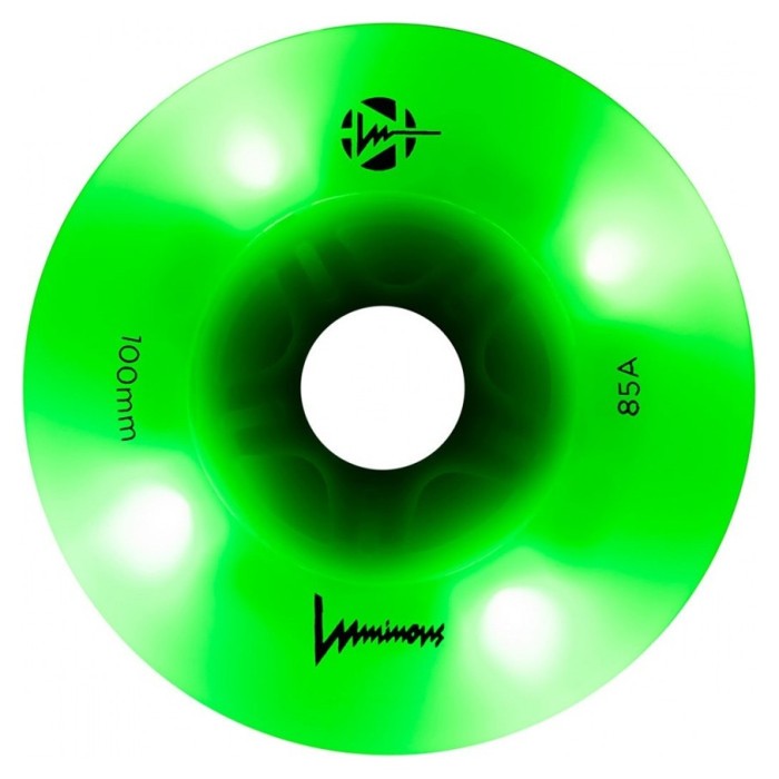 Колеса для роликів, що світяться FR Luminous 100mm 6шт