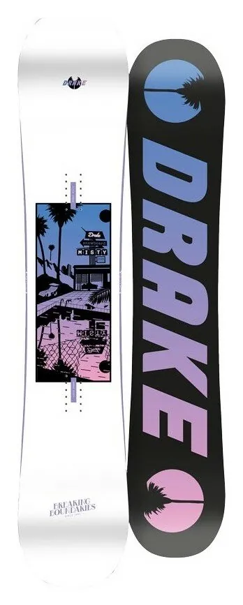 Сноуборд Drake MISTY 143 Black/white/violet (76291029) (149 см black, violet, white)