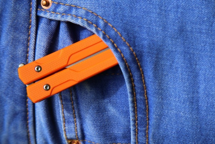 Нож-бабочка (балисонг) Ganzo G766-OR