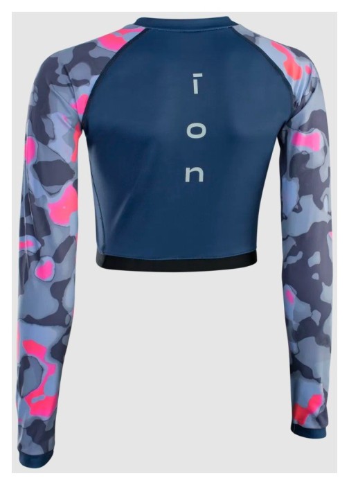 Гидромайка лайкра ION (48223-4191) Rashguard Shorty LS women 2025