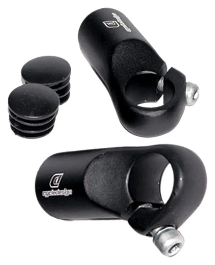 Роги велосипедні на руль Cycledesign 120HI Black (BE0112) (Чорний)
