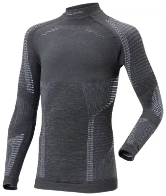 Термофутболка з довгим рукавом дитяча Accapi Ergoracing 2025, Black/Anthracite