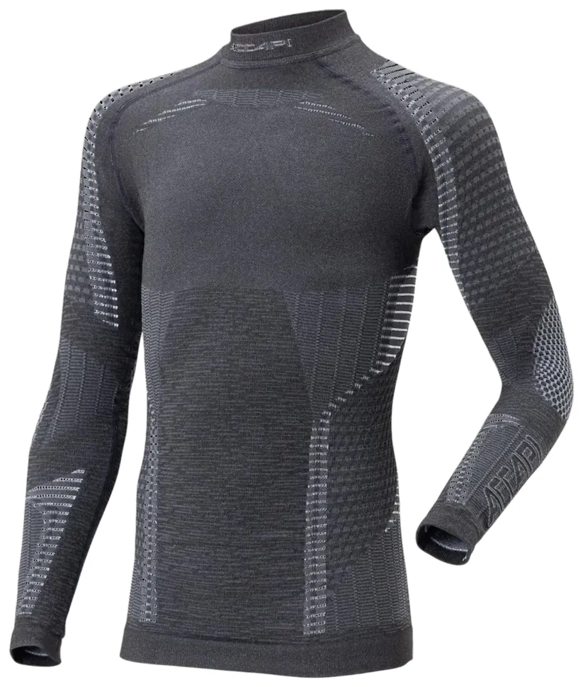 Термофутболка з довгим рукавом дитяча Accapi Ergoracing 2025, Black/Anthracite (XXS)