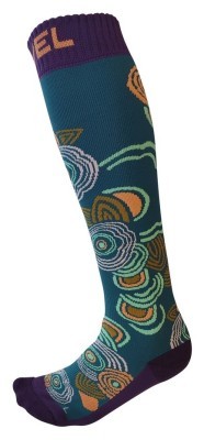 Носки сноубордические женские Level WILD FLOWER 35-38 Multicolor (LSBS20W1D)