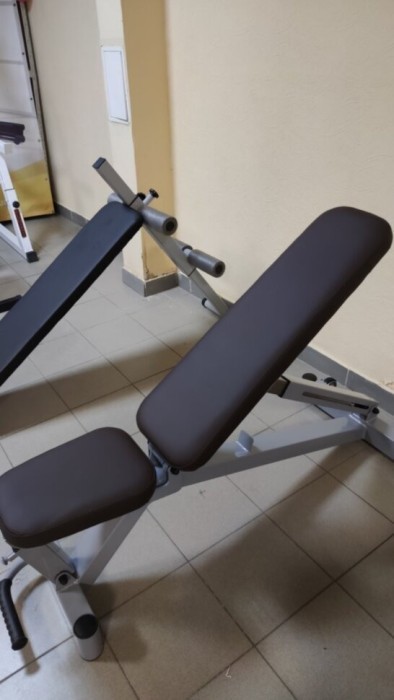 Проф. лава для жима RN-Sport Black Rock + Гантели олимпийские RN-Sport по 31 кг.