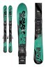 Лежи горные комплект для подростков K2 INDY+FDT 4.5 100см Turquoise/black (10C0806.109.1+10B1019.109.2) O Фото - 1