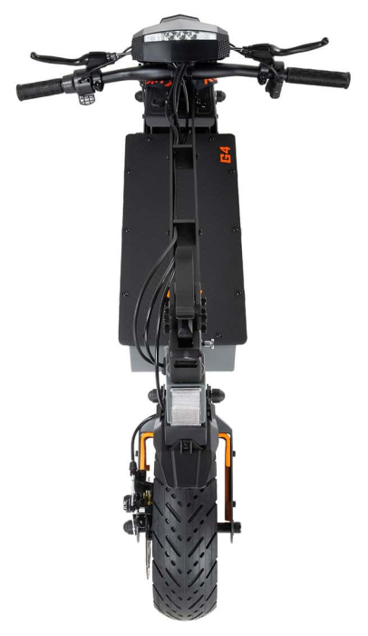 Kugoo Kirin G4 2026 Електроскутер (2000 Вт, 20 А, 60 В), чорний, укр, укр