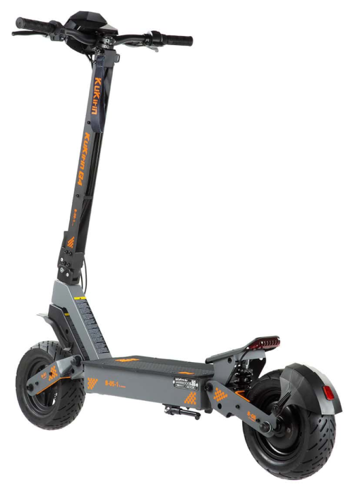 Kugoo Kirin G4 2026 Електроскутер (2000 Вт, 20 А, 60 В), чорний, укр, укр