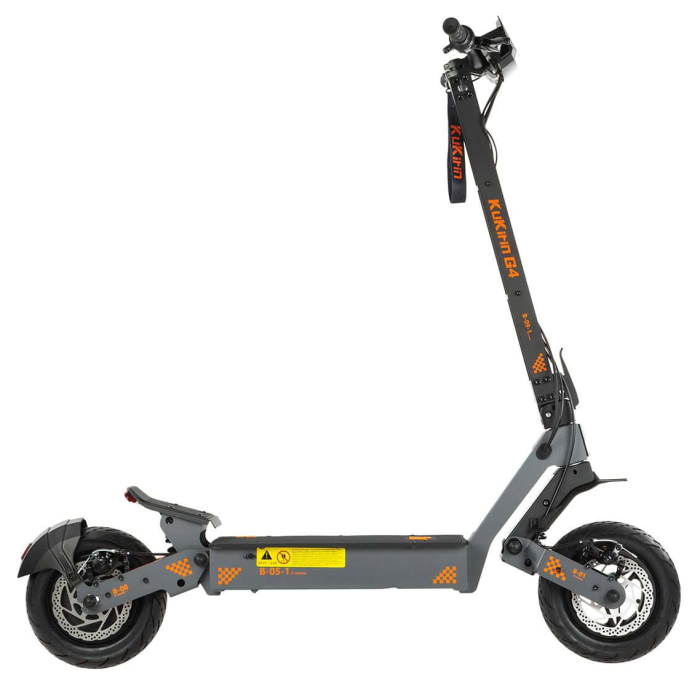 Kugoo Kirin G4 2026 Електроскутер (2000 Вт, 20 А, 60 В), чорний, укр, укр