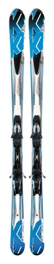 Лижі гірські (комплект) K2 A.M.P. Stinger M2 10.0+кріплення MOD 10.0 M2 146см Blue/grey (1020009.122.1+1021011.122.1) (174 см синьо-сірий)