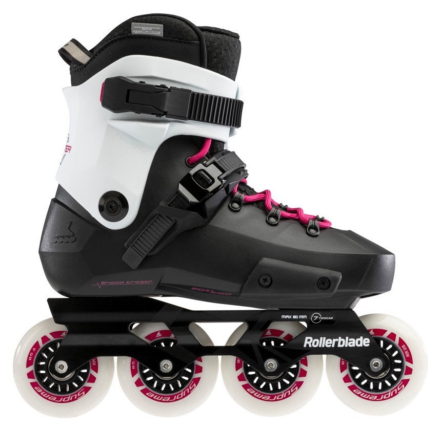 Роликовые коньки для взрослых Rollerblade TWISTER EDGE W 36.5 (6US) 230мм Black/magenta (07101400)
