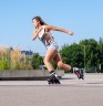 Роликові коньки для дорослих Rollerblade TWISTER EDGE W 36.5 (6US) 230мм Black/magenta (07101400), укр Фото - 7