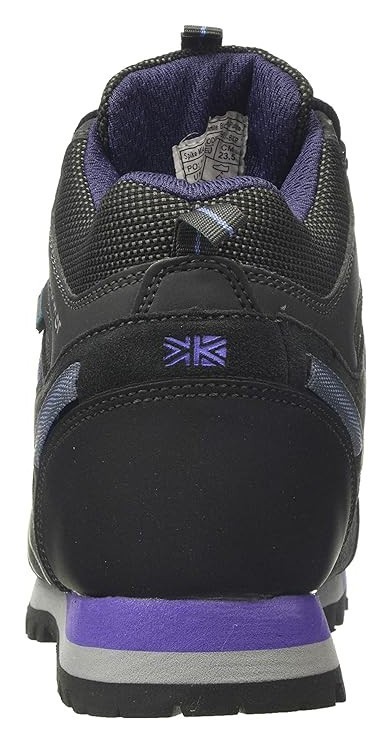 Ботинки трекинговые женские Karrimor SPIKE MID 3 WEATHERTITE W 37 (4.0UK) Black/purple (K951-BKP)