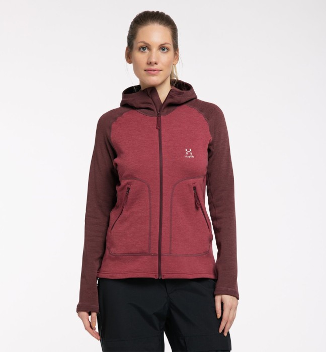 Фліс для туризму Haglofs Heron Hood Women 2021