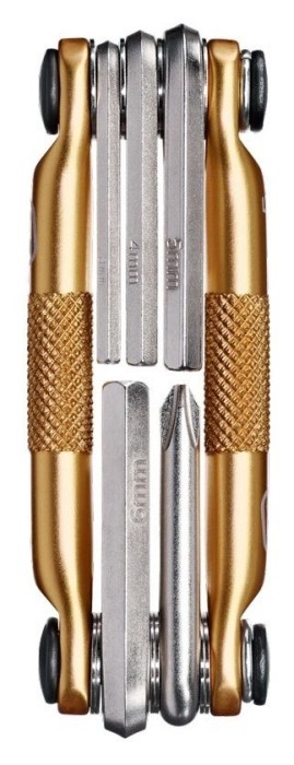 Мультитул для велосипеда Crankbrothers M5 Gold (10745), укр, укр